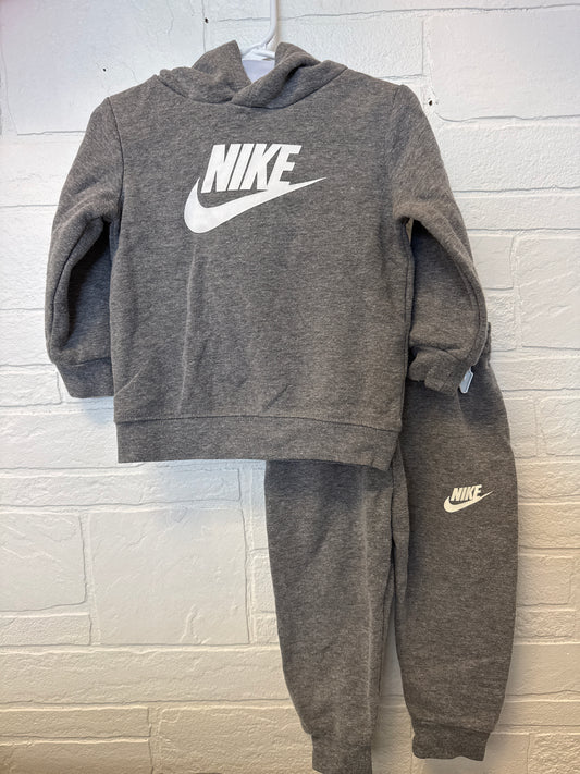 18m Nike Gray Hooded Sweat Set