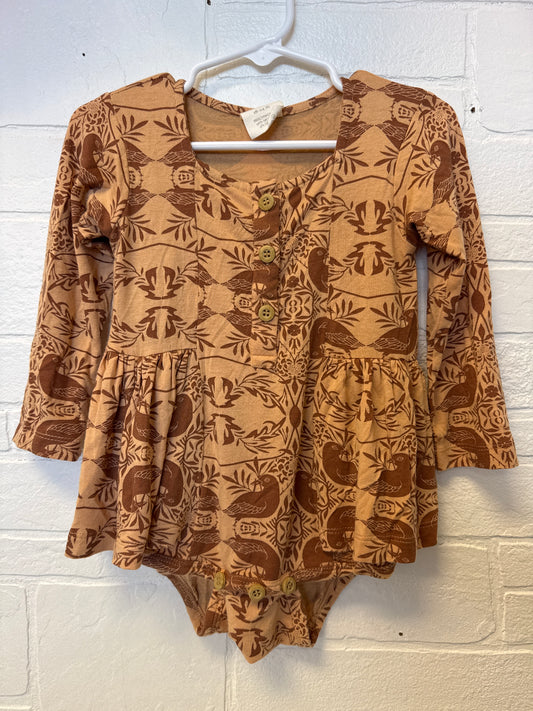 18-24m Kate Quinn The Woods Bamboo Bird Romper