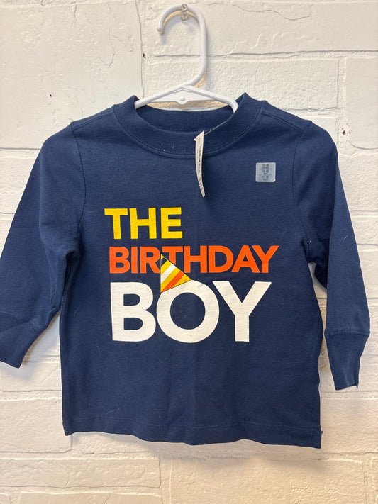 12-18m New The Birthday Boy Tee