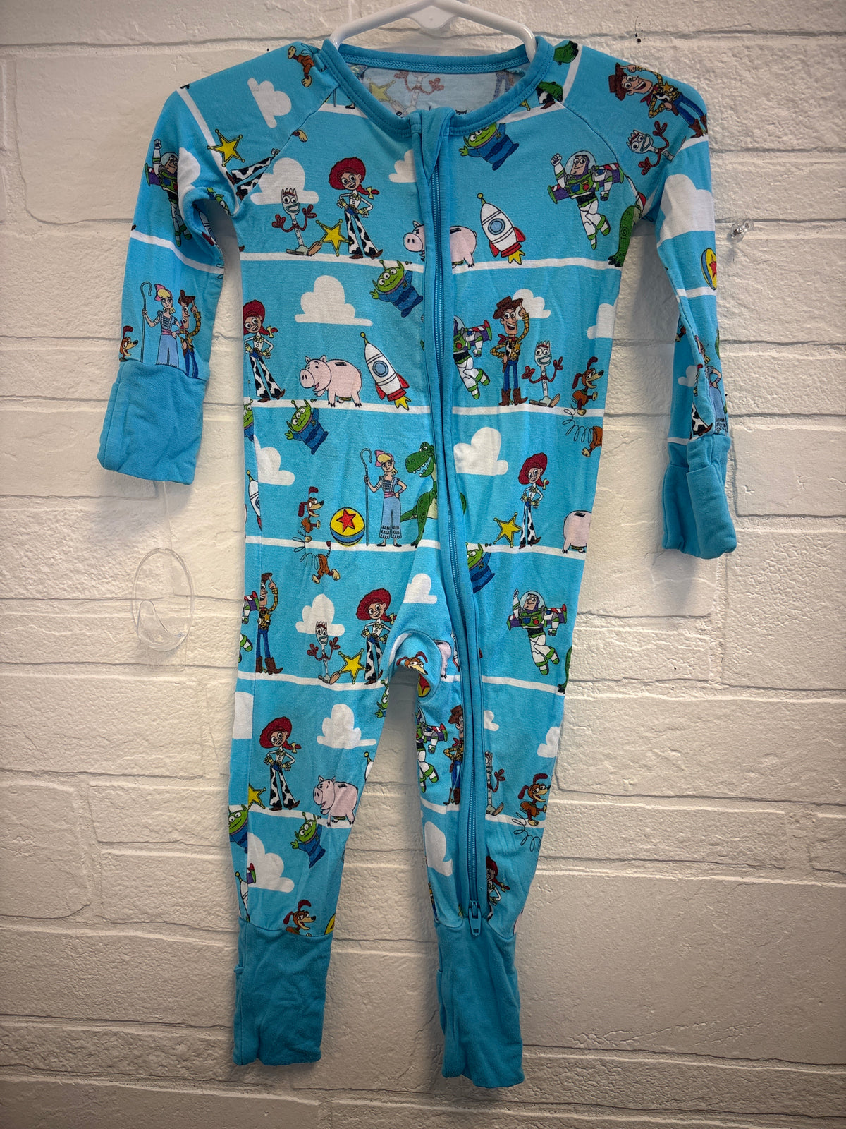 3-6m Little Sleepies Bamboo Toy Story Pajamas