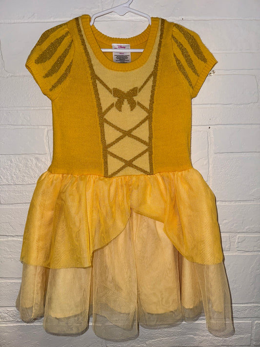 4t Disney Belle Sweater Dress