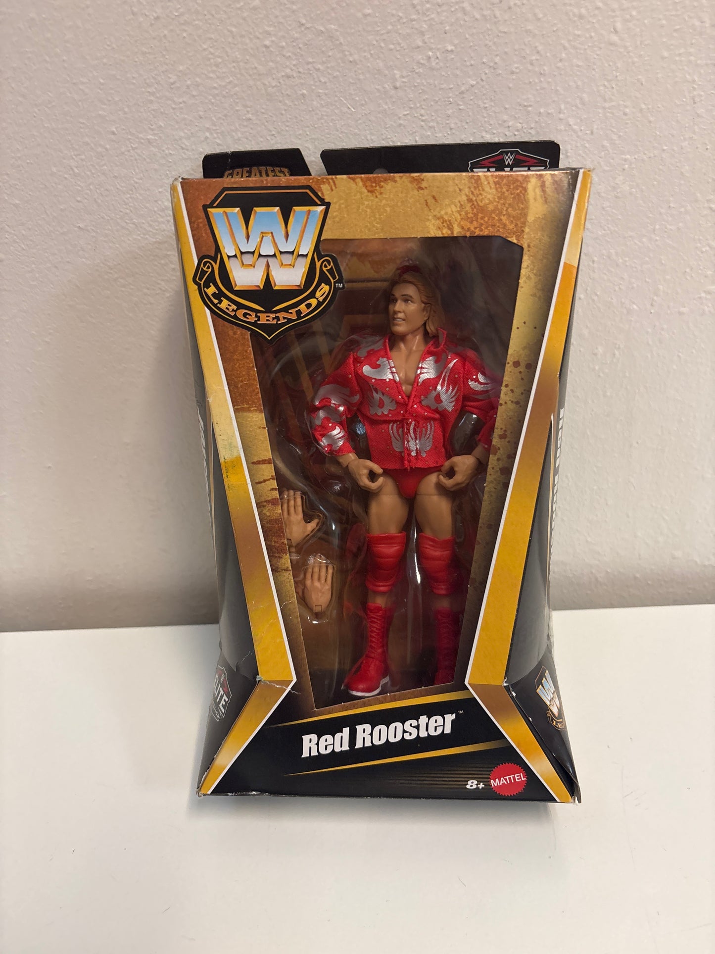 New WWE Legends Mattel Elite Target Exclusive Red Rooster (Terry Taylor)