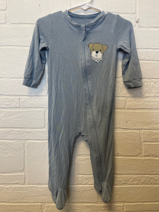 6/9m Milkberry Blue Doggy Sleeper
