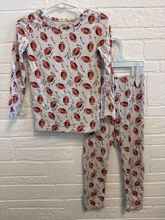 3t Sweet Honey Bamboo Football Pajamas