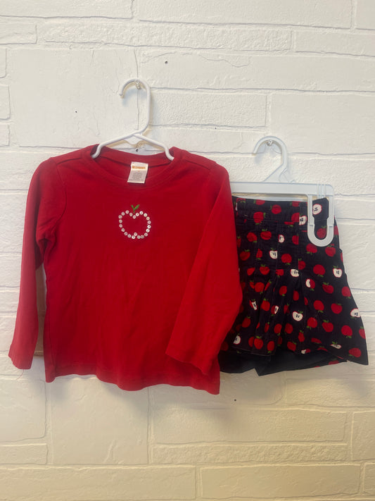 4 Gymboree Apple Set