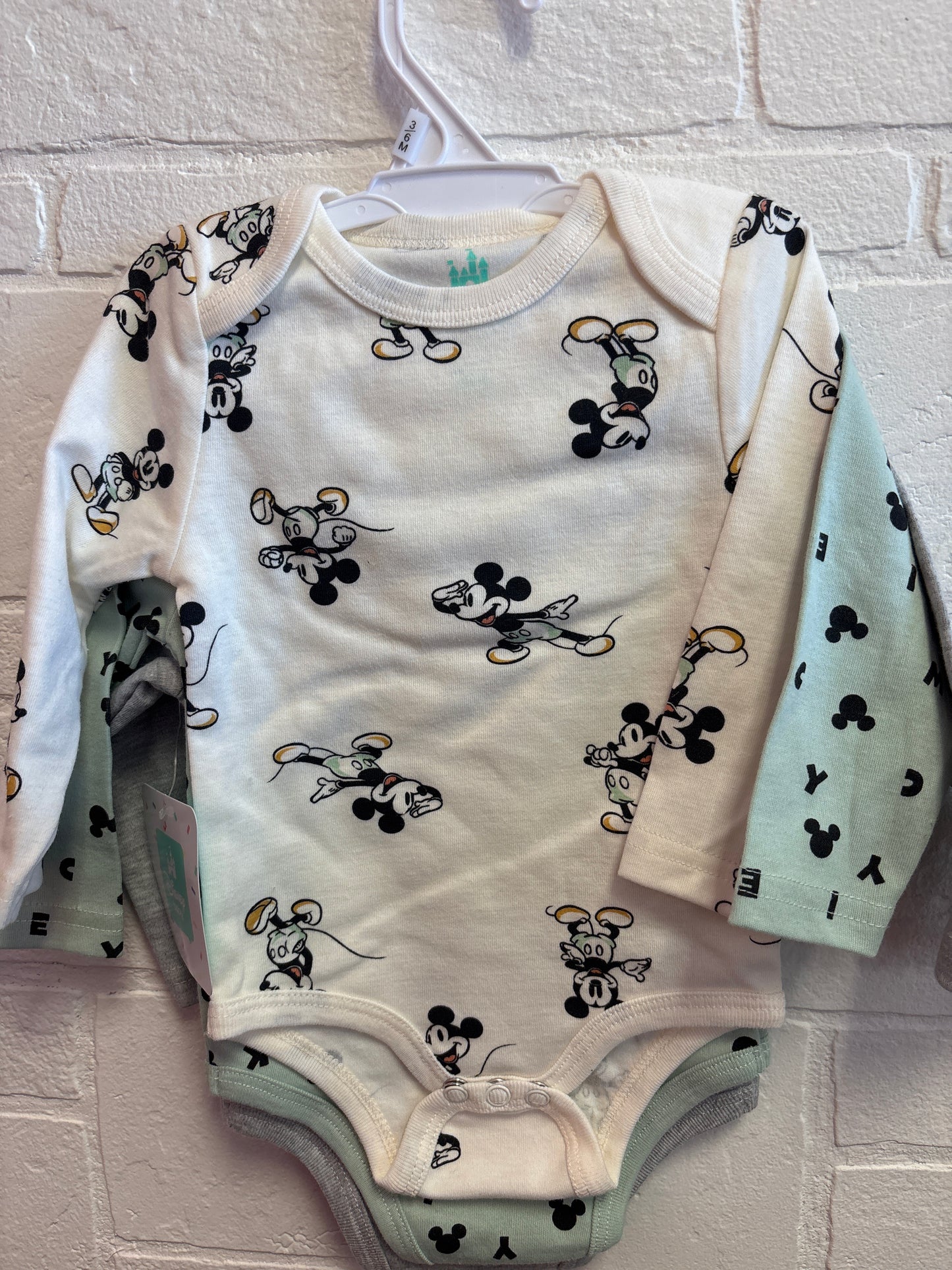 3-6m New Mickey Mouse Onesies