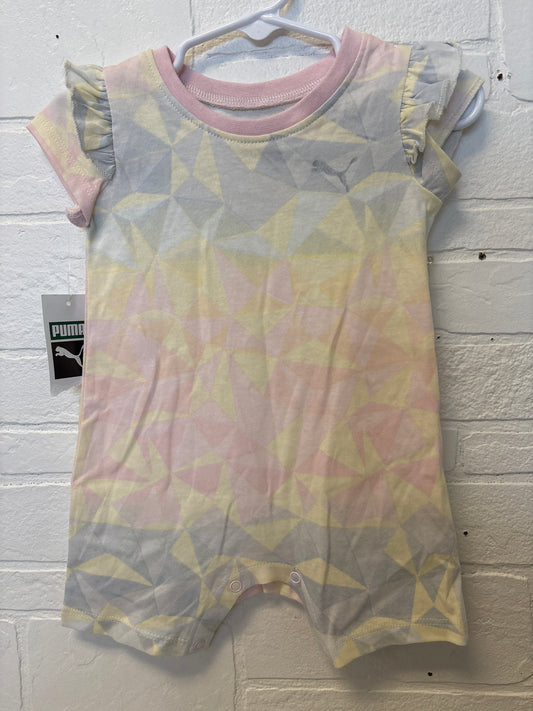 6-9m New Pastel Puma Romper