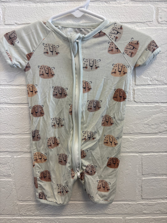 3-6m Little One Shop Bamboo Animal Faces Shortie