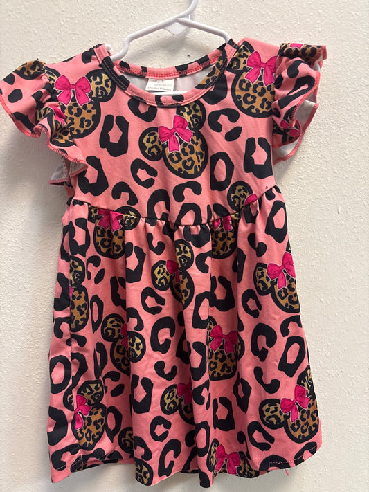 6-12 Leopard Mouse Ears Dress