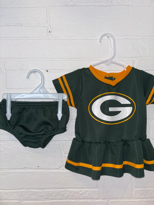 0-3m NFL Green Bay Packers Cheer Set