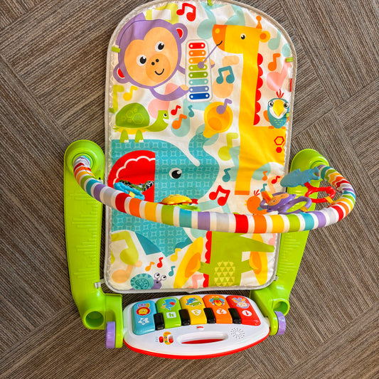 Fisher Price Deluxe Kick and Play Piano