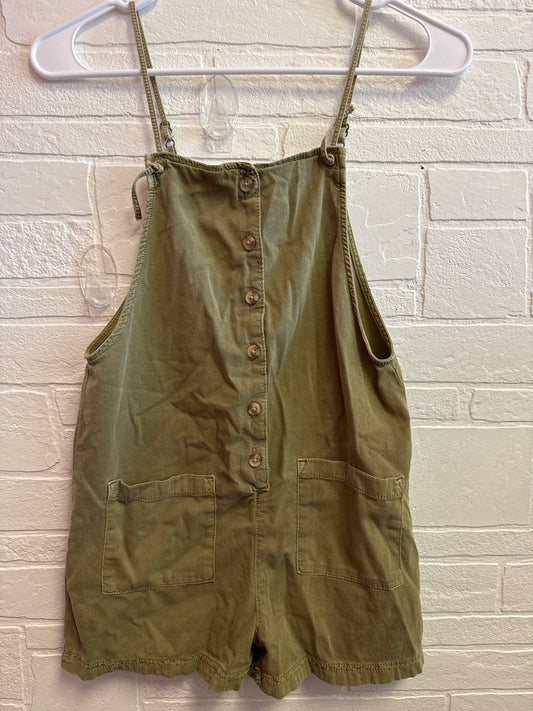 L(10-12) Billabong Green Romper