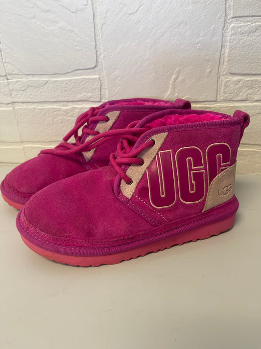 3 UGG Children's Neumel Graphic Outline Pink