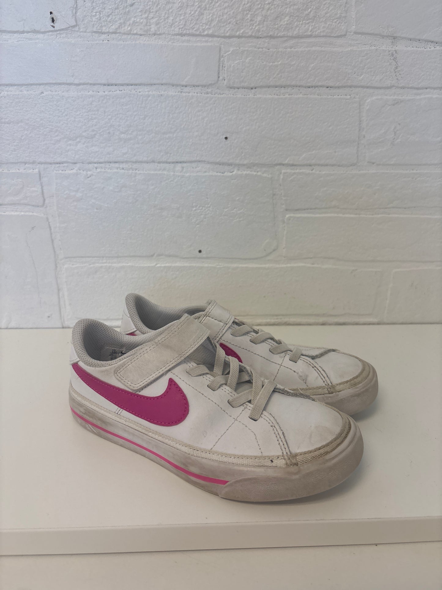Size 13 Pink and White Nikes