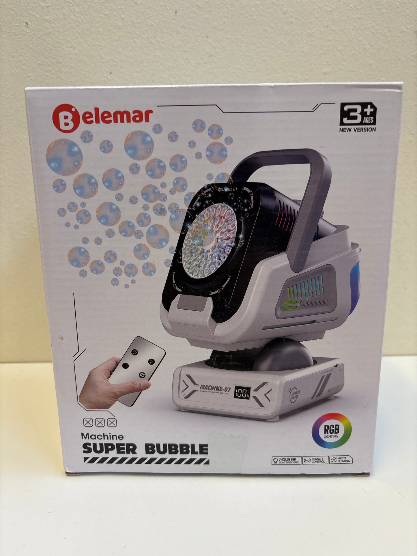 New Super Bubble Machine