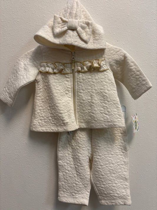 3m New Little Me Cream Outfit