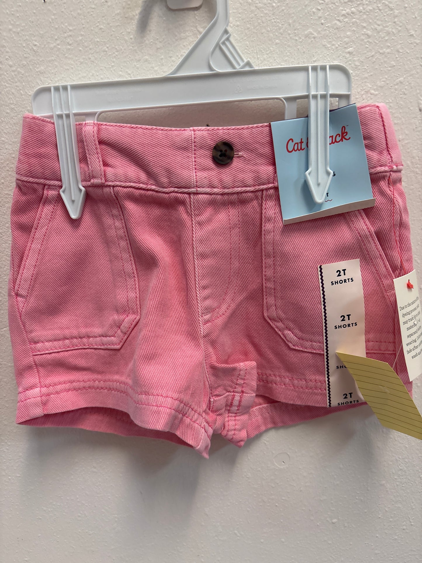 2T New Cat and Jack Pink Shorts