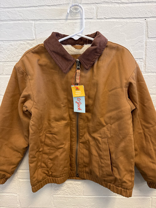 5t NEW Brown Fleece Limed Coat