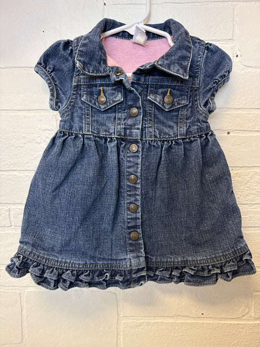 6-12m Baby Gap Denim Dress