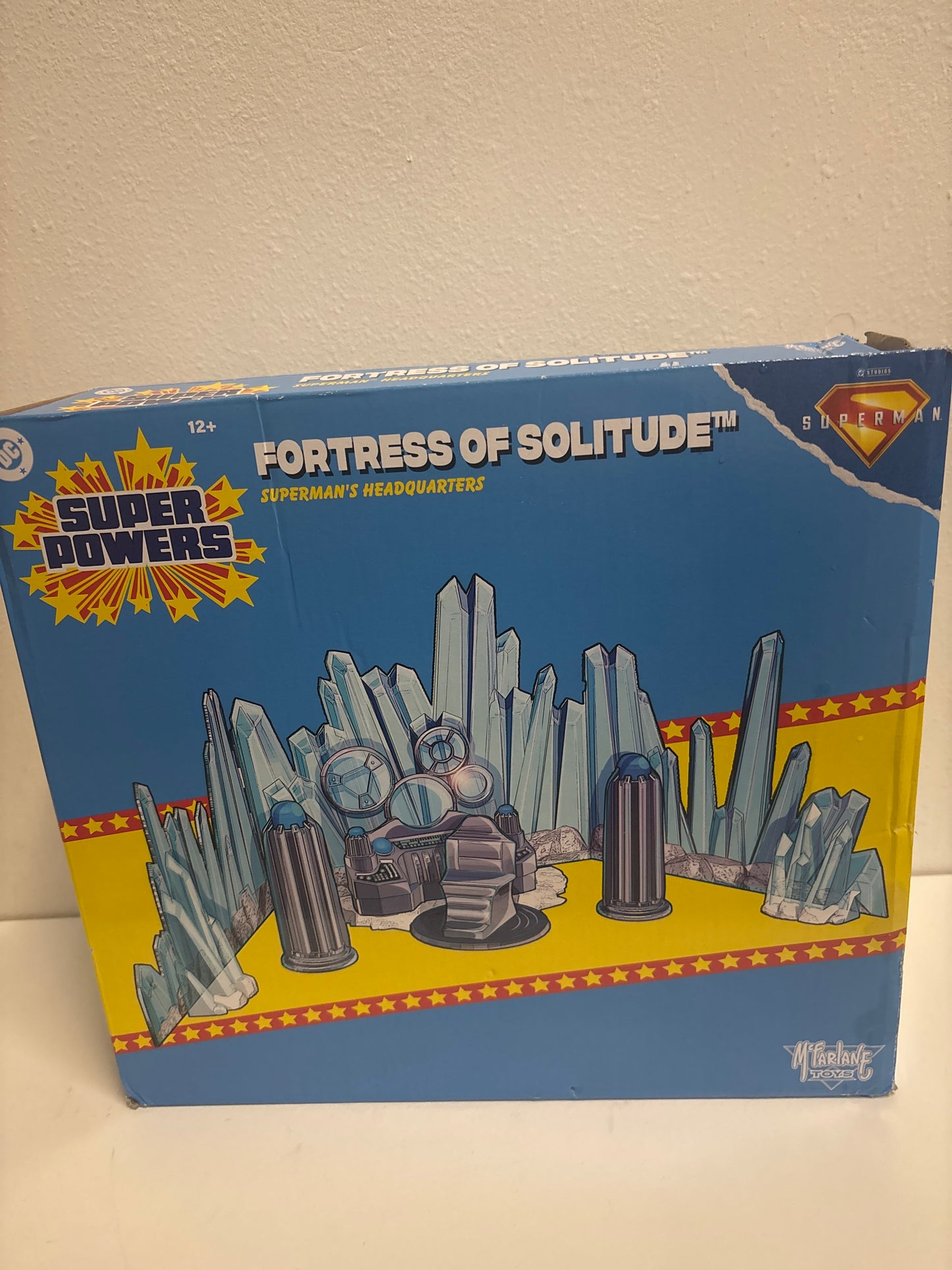 New McFarlane Toys DC Direct - Super Powers Playset - Fortress of Solitude (Superman Movie)