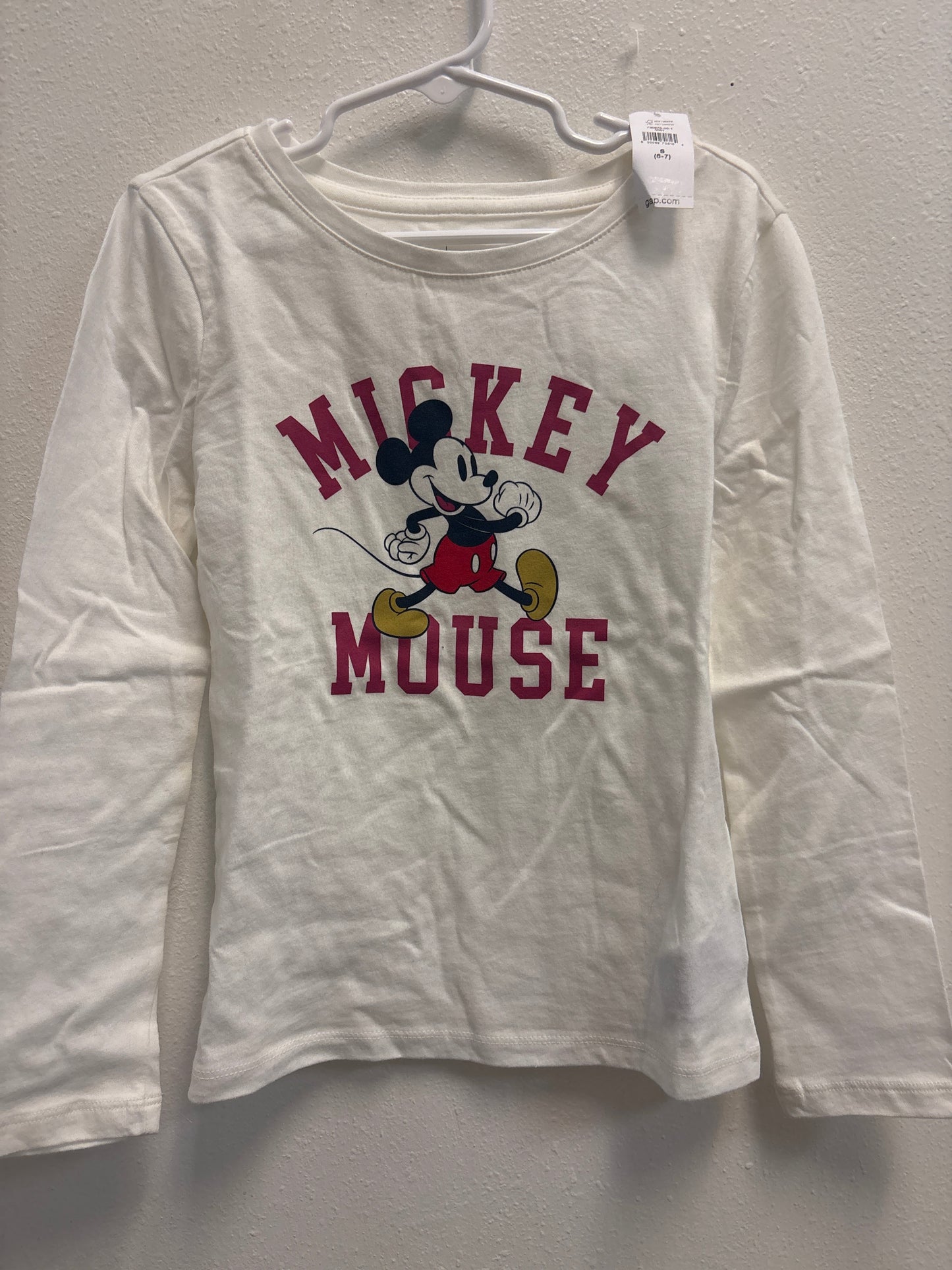 6-7 New Gap Mickey Mouse Tee