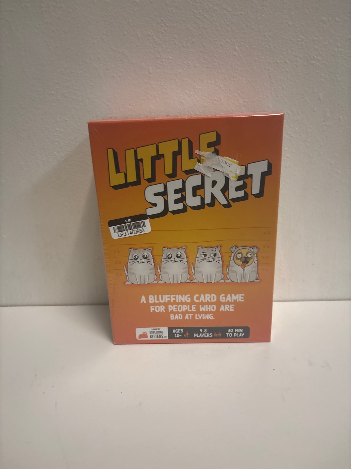 New Little Secret | Bluffing Board Game for Family and Friends | an Exploding Kittens Card Game Collaboration | Award-Winning Board Game for 4-8 Players