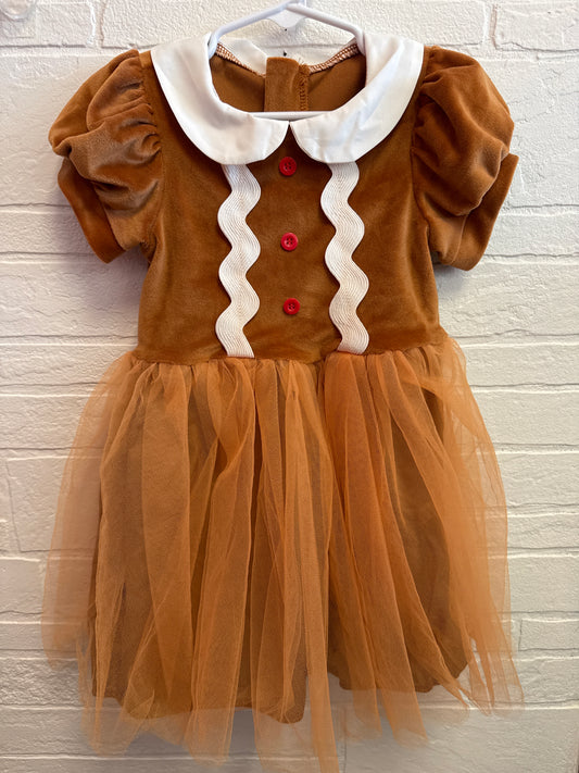 18-24m Gingerbread Tulle Dress