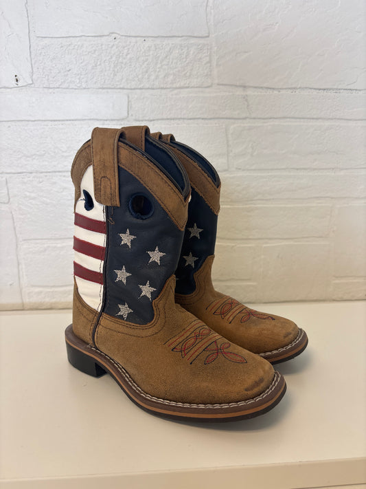 Size 10.5 Flag Boots