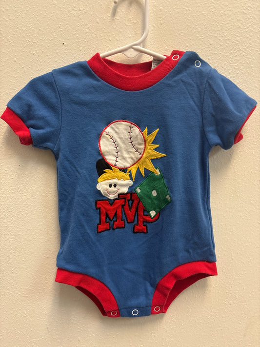 12m Vintage MVP Romper