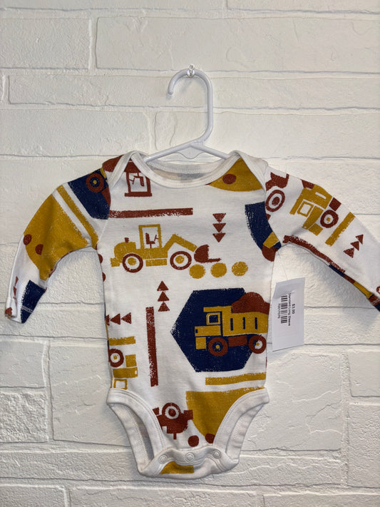 3m White Construction Long Sleeve Onesie