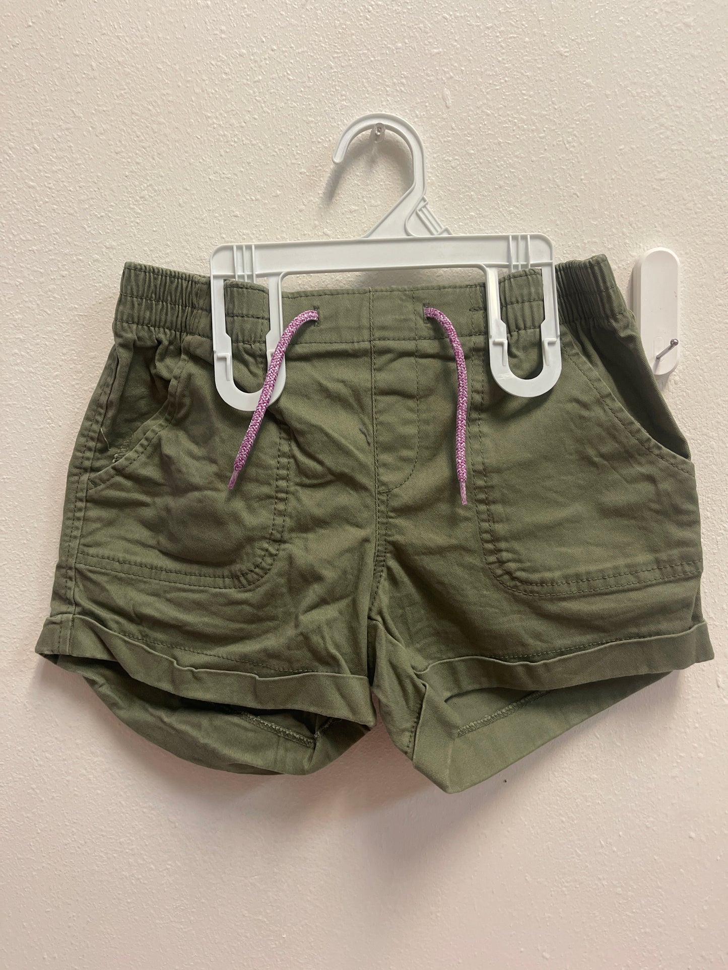 10/12 Old Navy Olive + Purple Short