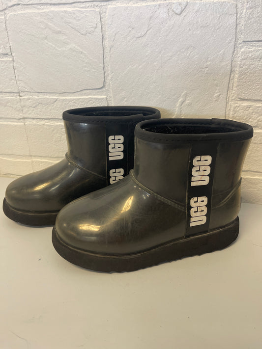 13 UGG Rainboot Black