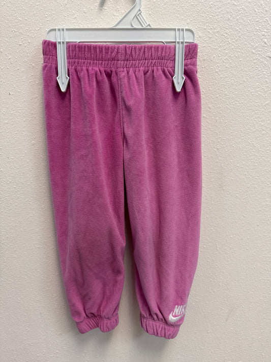 18m Nike Pink Velour Pants
