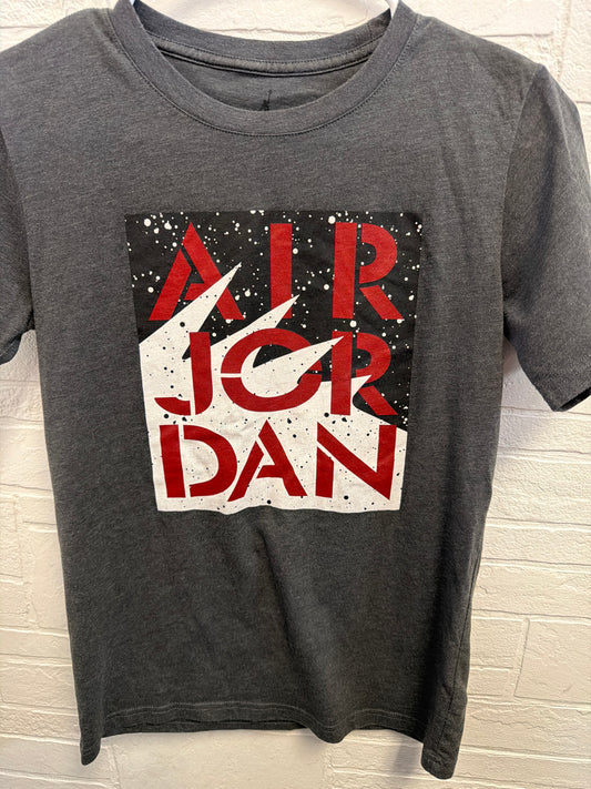 L(12-13) Jordan Speckled Logo Tee