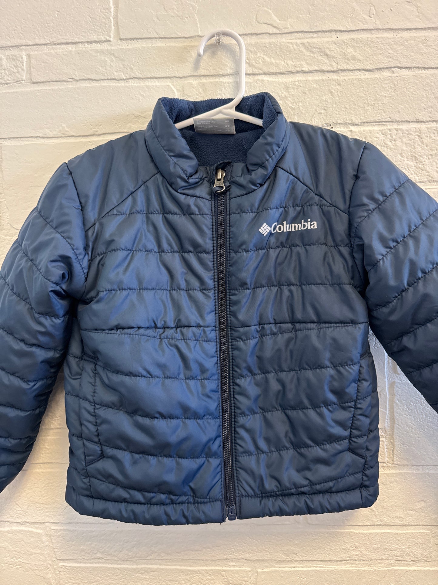 3t Columbia Navy Puffer Coat