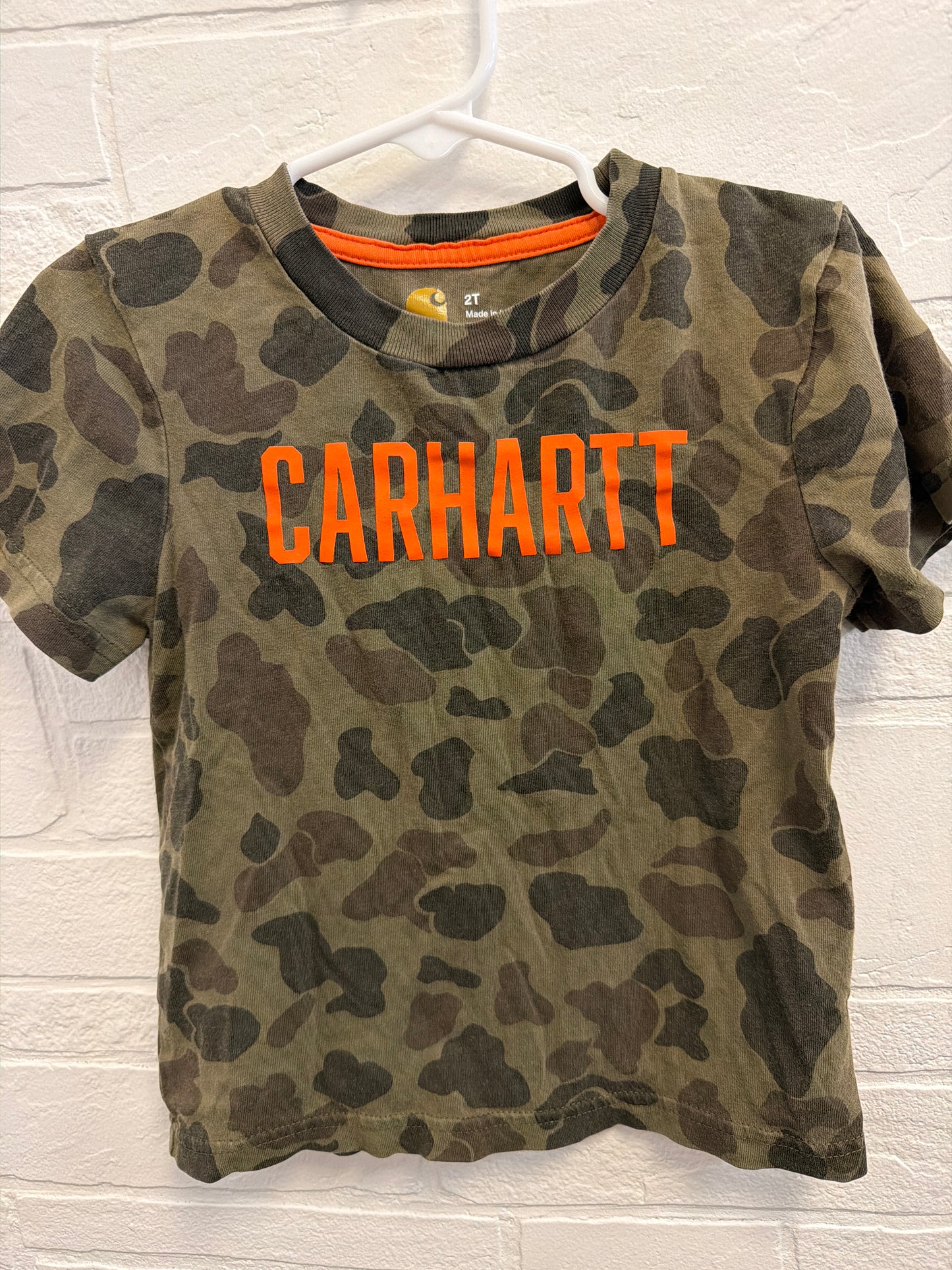 2t Carhartt Camo Tee