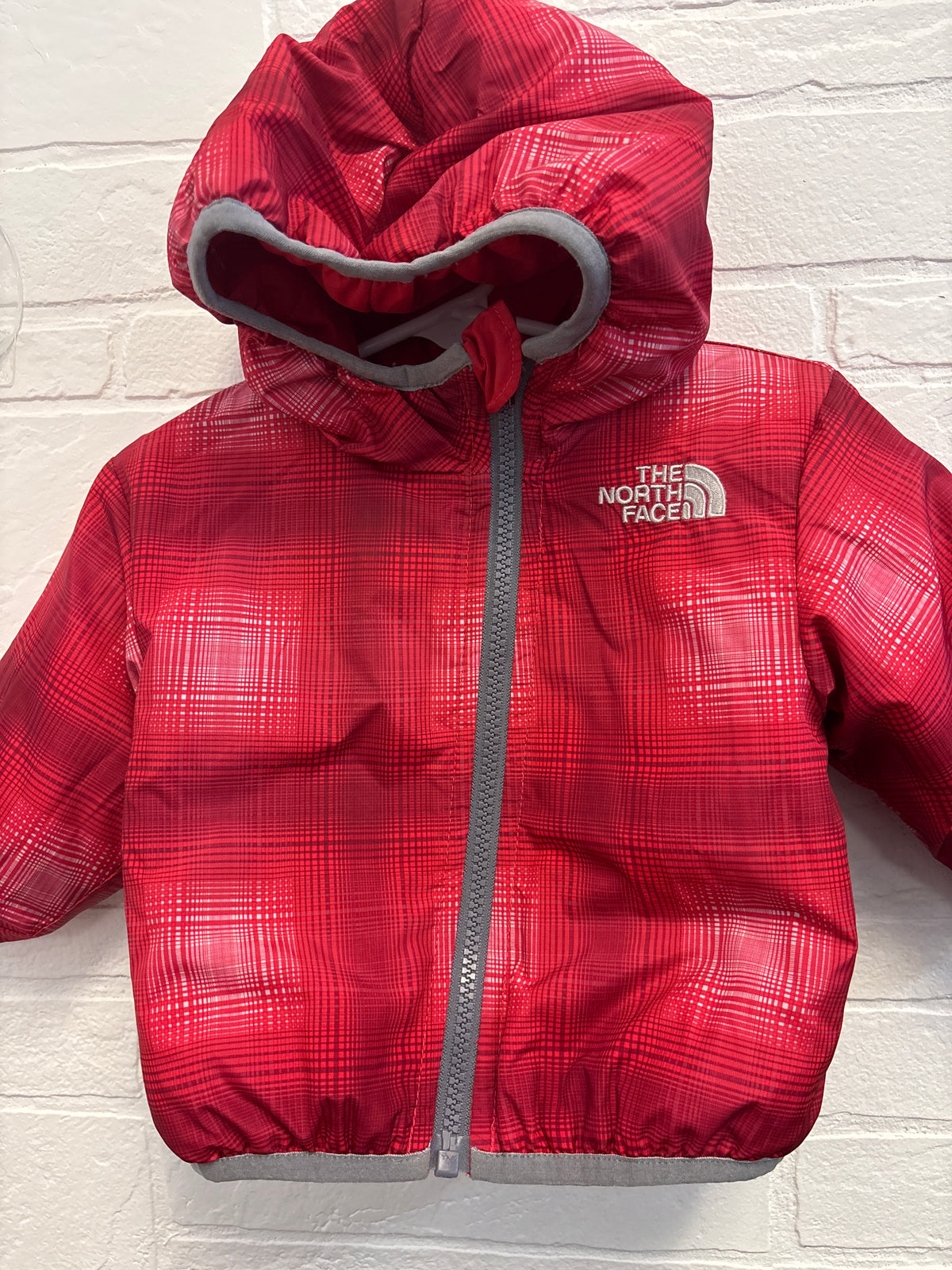 3-6m Reversible North Face Coat