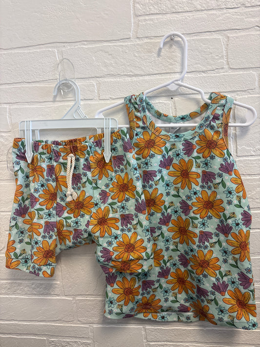6-7 Little One Shop Floral Outfit