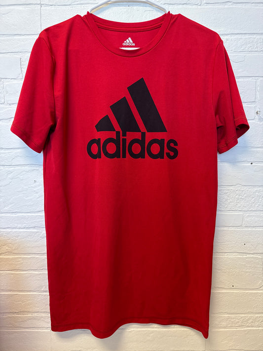 XL 18/20 Adidas Black Logo Dri-Fit Tee