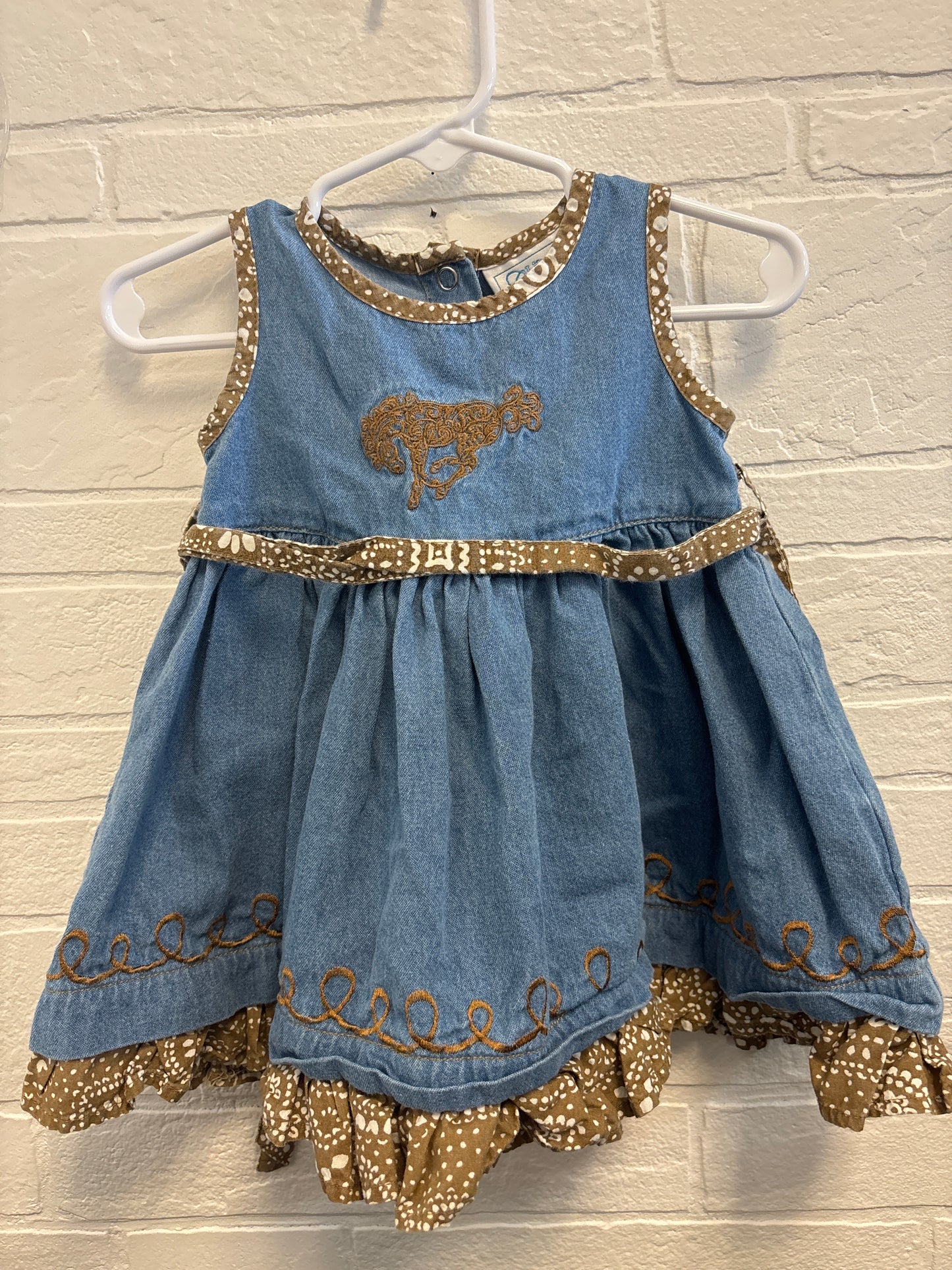 12m Western Horse Dress