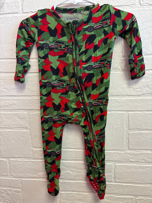 NB Hot Wheels Posh Peanut Bamboo Pajamas