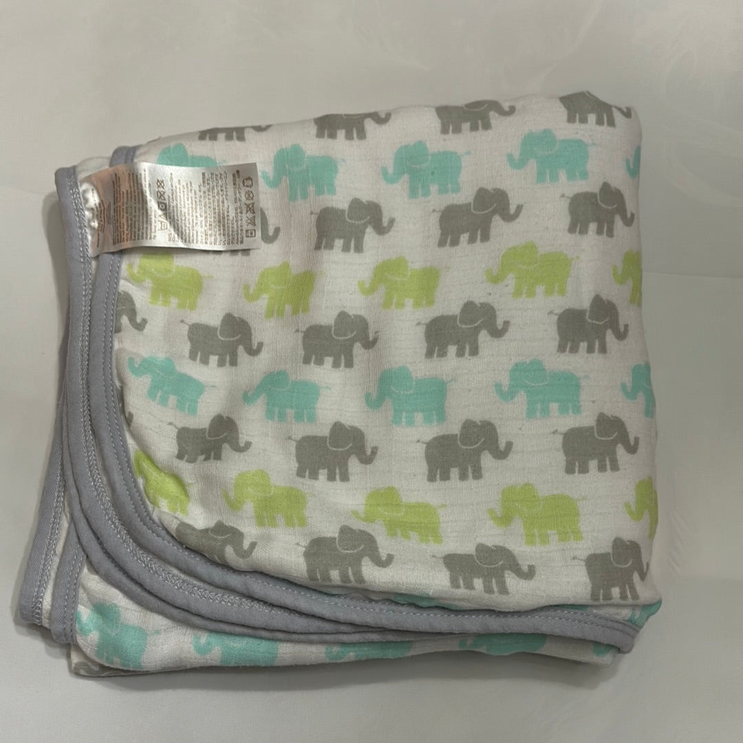 Large Elephant Blanket by Ideal Baby