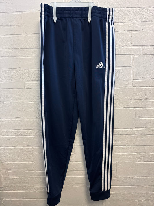 XL(18/20) Adidas Navy/White Athletic Pants