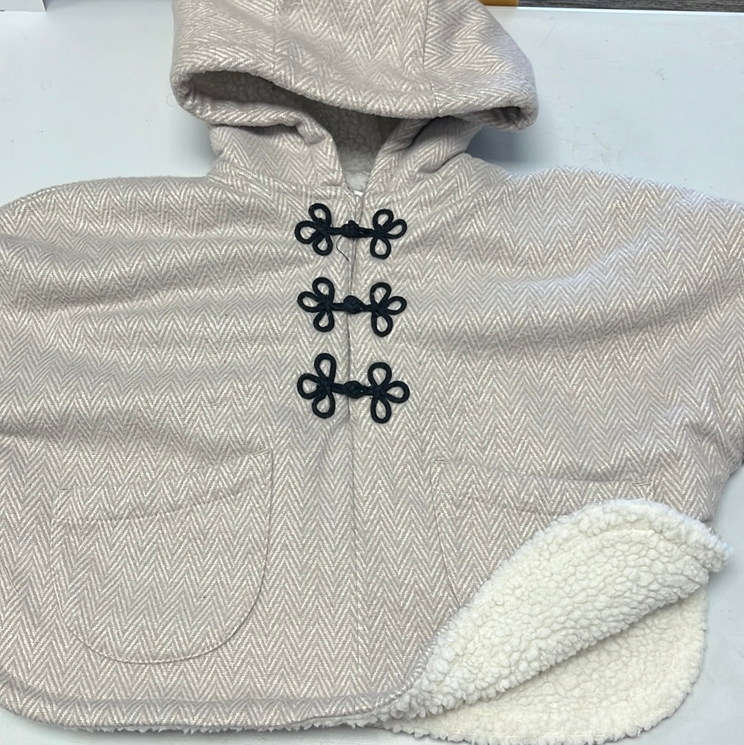 2T Hooded Sweater Cape