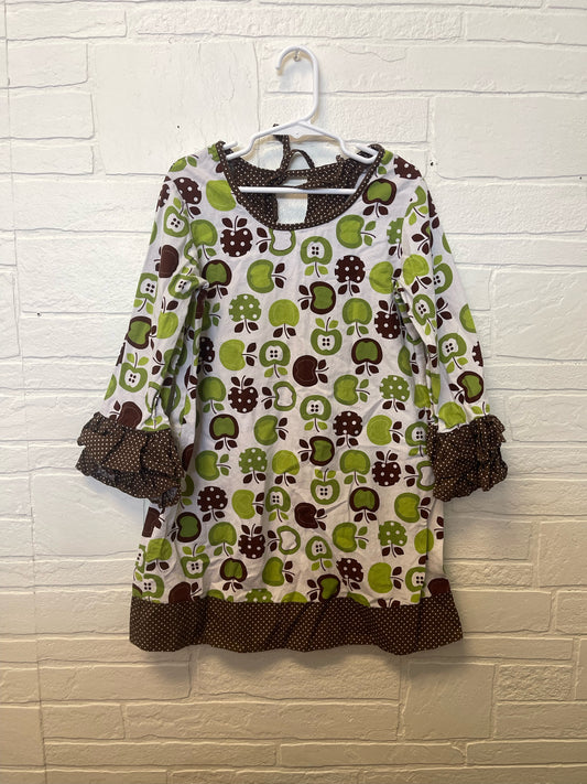 6 SmockaDot Apple Dress