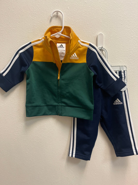 3m Adidas Yellow Navy Green Track Set