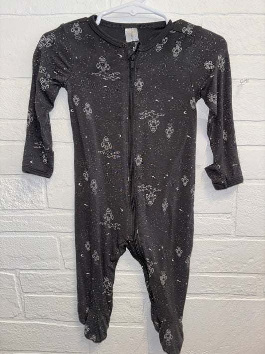 0-3m Dark Gray Space Sleeper
