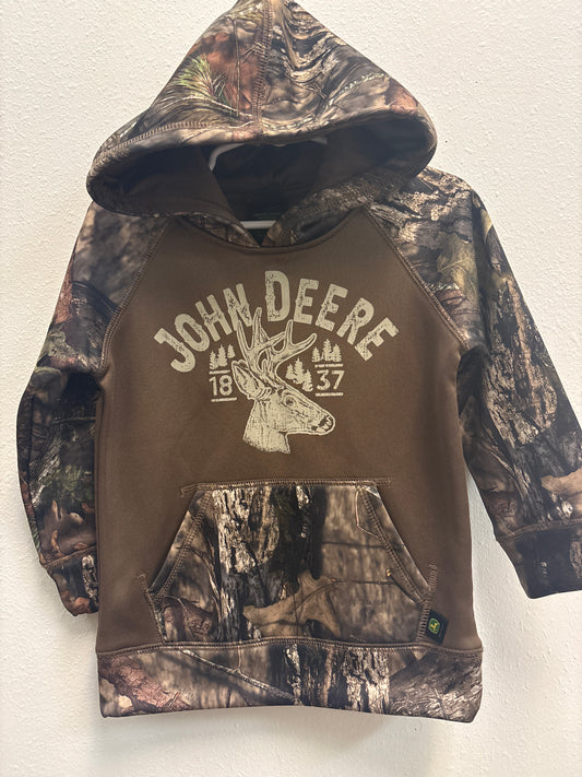 3T John Deere Camo Hoodie