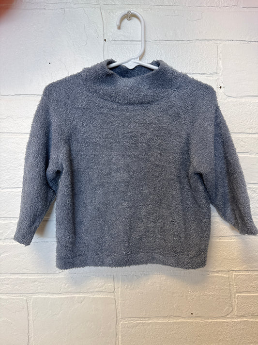 18m Blue Fuzzy Sweater