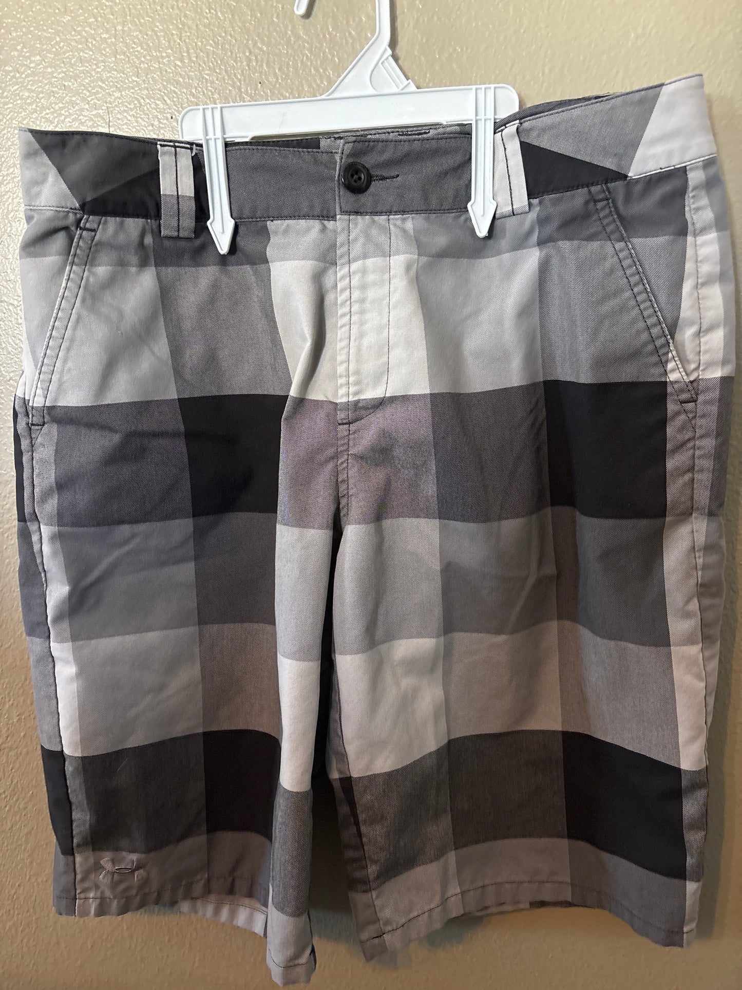 YXL Gray Under Armour Shorts